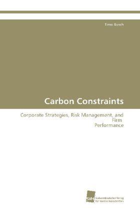 Busch |  Carbon Constraints | Buch |  Sack Fachmedien