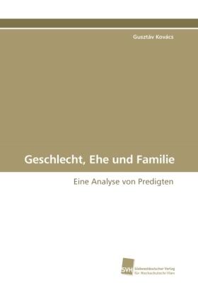 Kovács |  Geschlecht, Ehe und Familie | Buch |  Sack Fachmedien