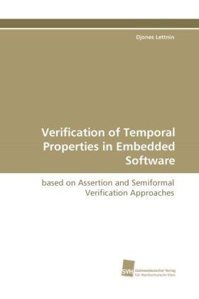 Lettnin |  Verification of Temporal Properties in Embedded Software | Buch |  Sack Fachmedien