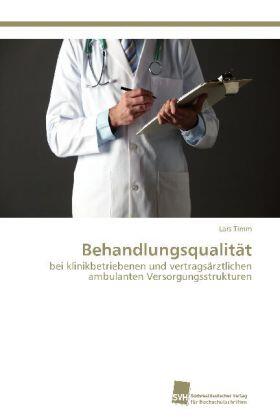 Timm |  Behandlungsqualität | Buch |  Sack Fachmedien