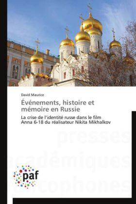 Maurice |  Événements, histoire et mémoire en Russie | Buch |  Sack Fachmedien