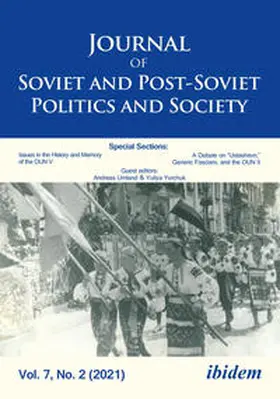 Fedor / Makarychev / Umland |  Journal of Soviet and Post-Soviet Politics and Society | Buch |  Sack Fachmedien