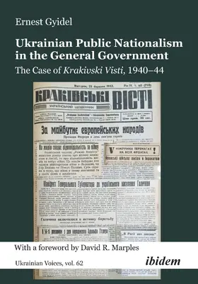 Gyidel |  Ukrainian Public Nationalism in the General Government | Buch |  Sack Fachmedien