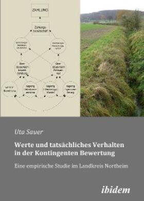 Sauer |  Werte und tatsächliches Verhalten in der Kontingenten Bewertung | eBook | Sack Fachmedien