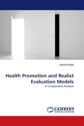 Boyd |  Health Promotion and Realist Evaluation Models | Buch |  Sack Fachmedien