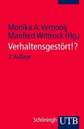 Vernooij / Wittrock |  Verhaltensgestört!? | eBook | Sack Fachmedien