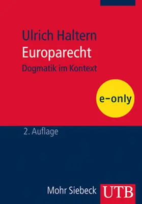 Haltern |  Europarecht | eBook | Sack Fachmedien