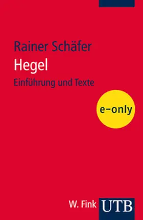 Schäfer |  Hegel | eBook | Sack Fachmedien