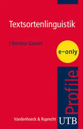 Gansel |  Textsortenlinguistik | eBook | Sack Fachmedien