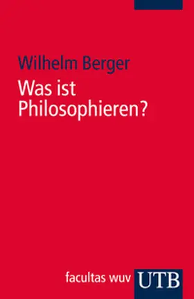 Berger |  Was ist Philosophieren? | eBook | Sack Fachmedien