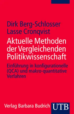 Berg-Schlosser / Cronqvist |  Aktuelle Methoden der Vergleichenden Politikwissenschaft | eBook | Sack Fachmedien