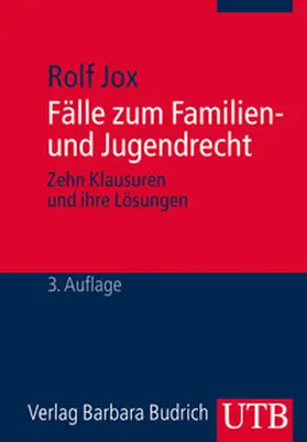 Jox |  Fälle zum Familien- und Jugendrecht | eBook | Sack Fachmedien