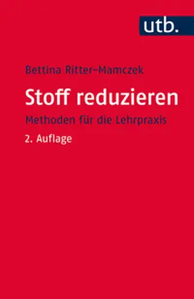 Ritter-Mamczek |  Stoff reduzieren | eBook | Sack Fachmedien