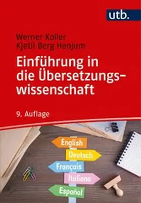 Koller / Henjum | Einführung in die Übersetzungswissenschaft | E-Book | sack.de