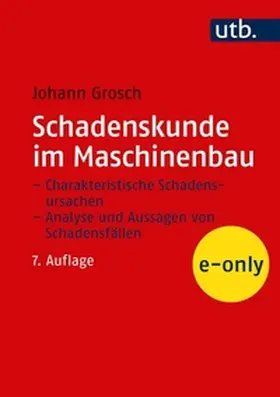 Grosch |  Schadenskunde im Maschinenbau | eBook | Sack Fachmedien