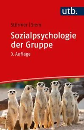 Stürmer / Siem |  Sozialpsychologie der Gruppe | eBook | Sack Fachmedien
