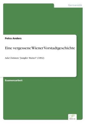 Anders |  Eine vergessene Wiener Vorstadtgeschichte | Buch |  Sack Fachmedien