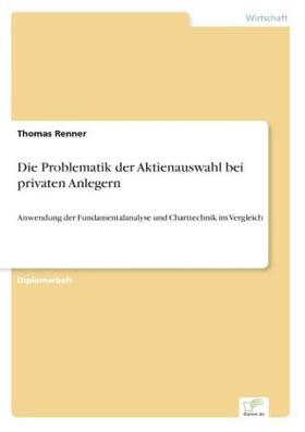 Renner |  Die Problematik der Aktienauswahl bei privaten Anlegern | Buch |  Sack Fachmedien