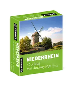 Poppe / Silla |  Niederrhein - 50 Rätsel mit Ausflugstipps | Buch |  Sack Fachmedien