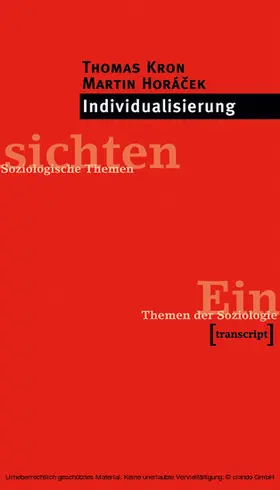 Kron / Horácek |  Individualisierung | eBook | Sack Fachmedien