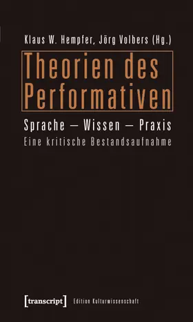 Hempfer / Volbers |  Theorien des Performativen | eBook | Sack Fachmedien