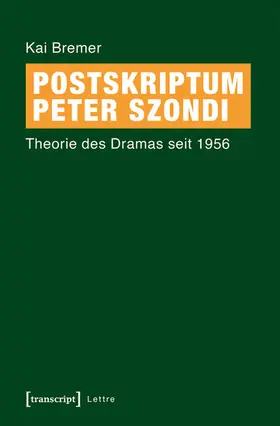 Bremer |  Postskriptum Peter Szondi | eBook | Sack Fachmedien