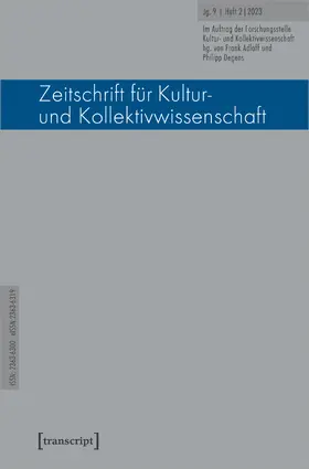 Adloff / Degens |  Zeitschrift für Kultur- und Kollektivwissenschaft | eBook | Sack Fachmedien