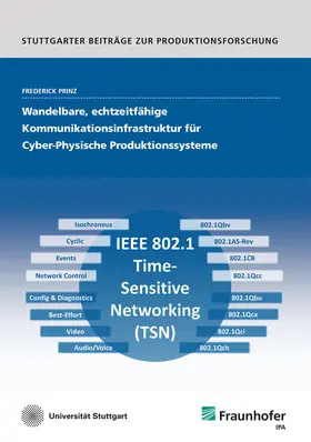 Prinz / Fraunhofer IPA, Stuttgart |  Wandelbare, echtzeitfähige Kommunikationsinfrastruktur für Cyber-Physische Produktionssysteme. | Buch |  Sack Fachmedien