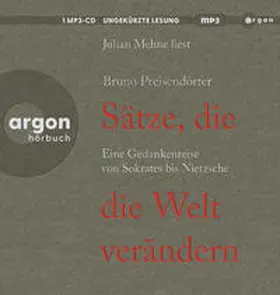 Preisendörfer |  Sätze, die die Welt verändern | Sonstiges |  Sack Fachmedien