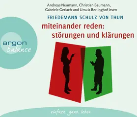 Schulz von Thun |  Miteinander reden Teil 1: Störungen und Klärungen | Sonstiges |  Sack Fachmedien