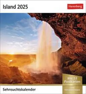 Island Sehnsuchtskalender 2025 - Wochenkalender mit 53 Postkarten | Sonstiges | 978-3-8400-3338-4 | www2.sack.de