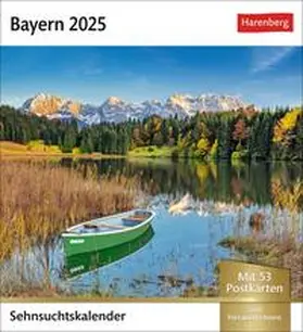  Bayern Sehnsuchtskalender 2025 - Wochenkalender mit 53 Postkarten | Sonstiges |  Sack Fachmedien