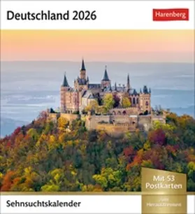  Deutschland Sehnsuchtskalender 2026 - Wochenkalender mit 53 Postkarten | Sonstiges |  Sack Fachmedien