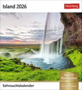 Island Sehnsuchtskalender 2026 - Wochenkalender mit 53 Postkarten | Sonstiges | 978-3-8400-3561-6 | www2.sack.de
