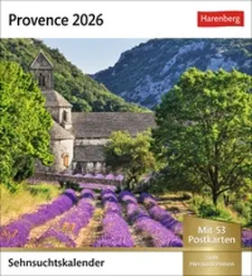 Provence Sehnsuchtskalender 2026 - Wochenkalender mit 53 Postkarten | Sonstiges | 978-3-8400-3565-4 | www2.sack.de