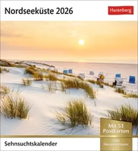  Nordseeküste Sehnsuchtskalender 2026 - Wochenkalender mit 53 Postkarten | Sonstiges |  Sack Fachmedien