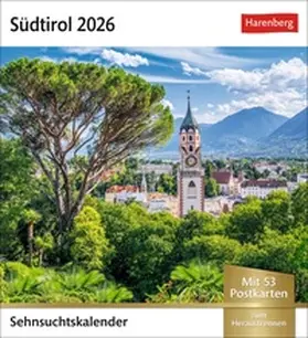 Südtirol Sehnsuchtskalender 2026 - Wochenkalender mit 53 Postkarten | Sonstiges | 978-3-8400-3640-8 | www2.sack.de