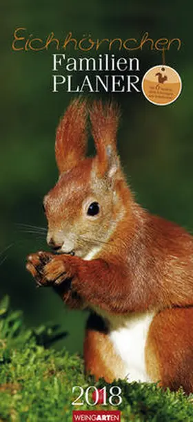 Familienplaner Eichhörnchen - Kalender 2018 | Sonstiges | 978-3-8400-7015-0 | www2.sack.de