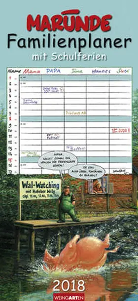 Marunde |  Familienplaner Marunde - Kalender 2018 | Sonstiges |  Sack Fachmedien