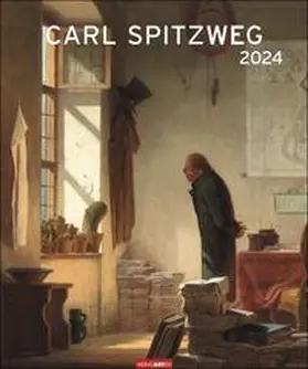  Carl Spitzweg Edition Kalender 2024. Kunstvoller Wandkalender mit Spitzwegs beliebten Szenen voll feiner Ironie und skurriler Figuren. Großer Kunst-Kalender 2024 im Hochformat. 46x55 cm | Sonstiges |  Sack Fachmedien