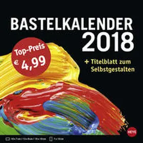 Bastelkalender klein schwarz - Kalender 2018 | Sonstiges | 978-3-8401-4861-3 | www2.sack.de