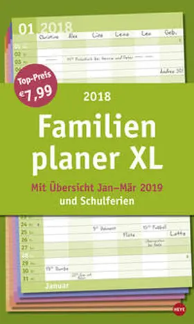 Familienplaner XL Basic - Kalender 2018 | Sonstiges | 978-3-8401-5317-4 | www2.sack.de
