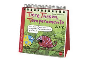 Landschulz |  Landschulz Tiere,Thesen,Temperamente Aufstell-Postkartenkalender - Kalender 2018 | Sonstiges |  Sack Fachmedien