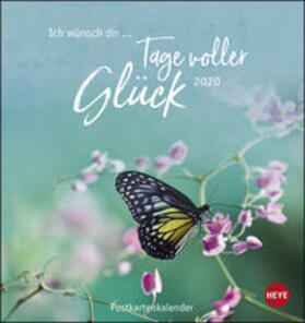 Ich wünsch dir... Tage voller Glück 2020. Postkartenkalender | Sonstiges | 978-3-8401-6678-5 | sack.de