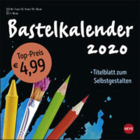 Bastelkalender 2020 klein schwarz | Sonstiges | 978-3-8401-6902-1 | www2.sack.de