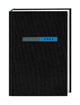 Heye |  Terminer A6 2021. Struktur schwarz | Sonstiges |  Sack Fachmedien