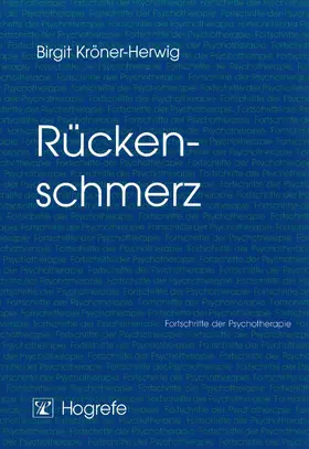 Kröner-Herwig |  Rückenschmerz | eBook | Sack Fachmedien