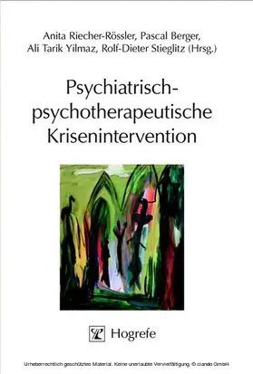 Stieglitz / Riecher-Rössler / Berger |  Psychiatrisch-psychotherapeutische Krisenintervention | eBook | Sack Fachmedien