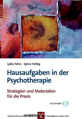 Fehm / Helbig |  Hausaufgaben in der Psychotherapie | eBook | Sack Fachmedien