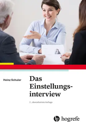 Schuler |  Das Einstellungsinterview | eBook | Sack Fachmedien